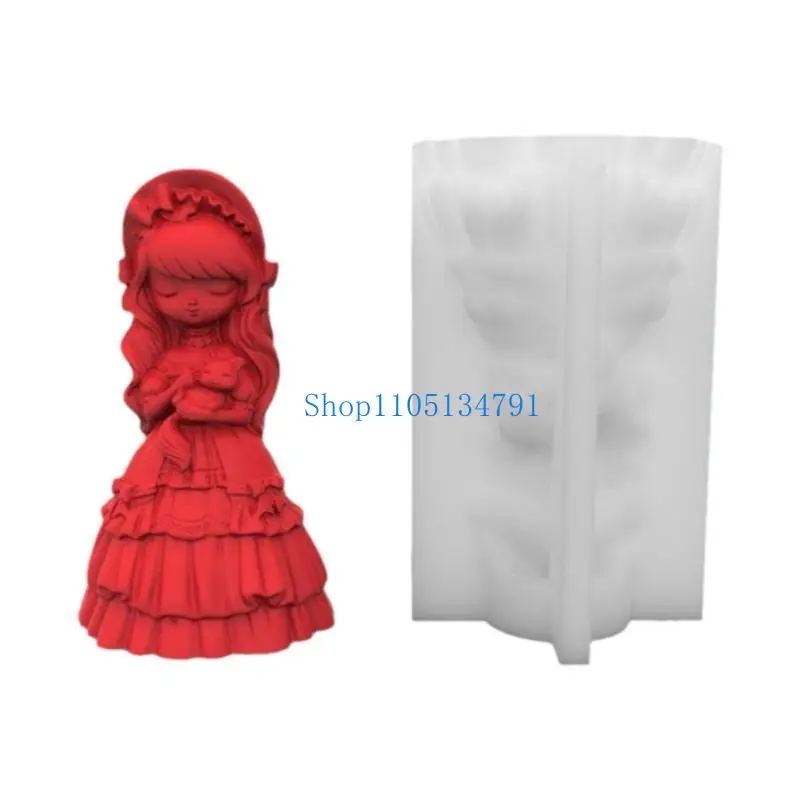

98km Soap Molds Girl Craft Moulds Soap Moulds Moulds Hand-Making Soap Supplies Silicone Material for Hand-Making