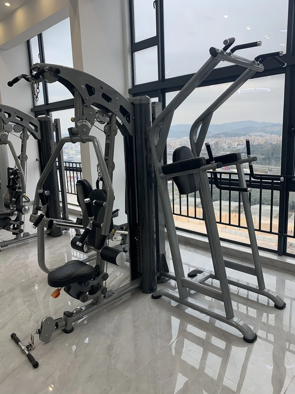 Gym Station Multi Function Home Use Smith Machine 3 Station Fitness