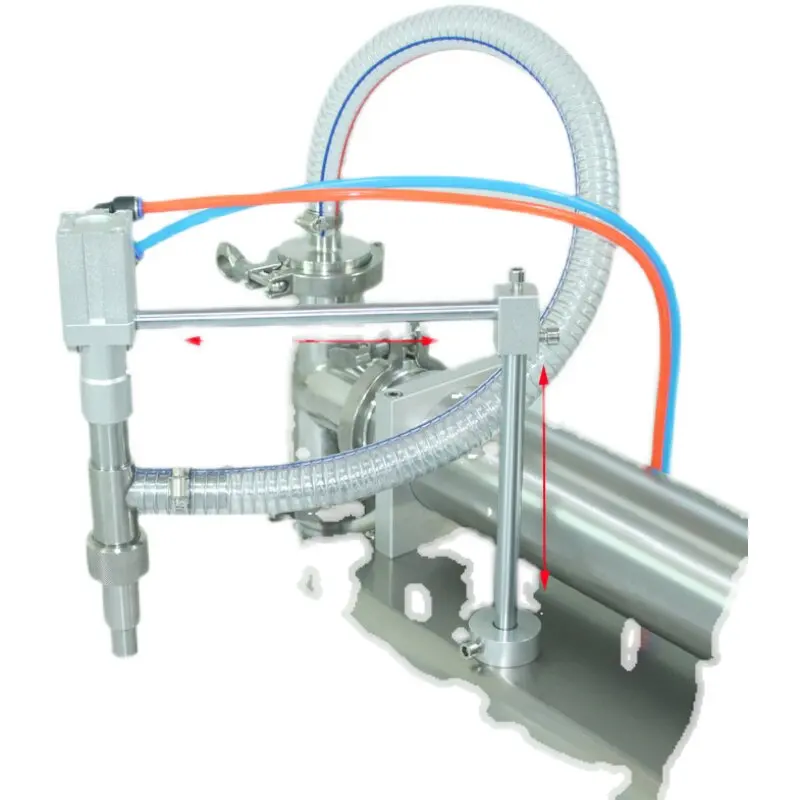 Single Head Liquid Anti-drip Filling Machine 3-5000ml Food Oil, Daily Chemical Emulsion and Other Sub-filling Machinery