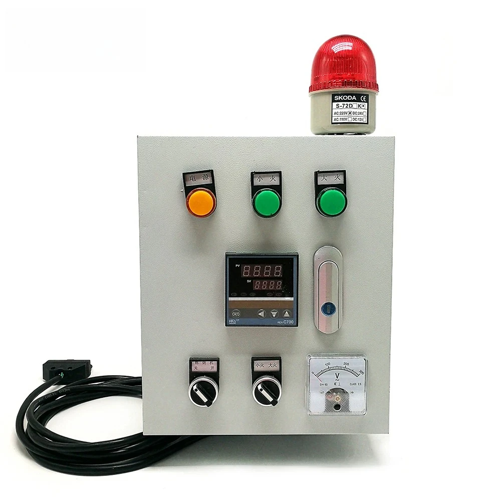 Double Stage Low Nitrogen Gas Burner, Environment Friendly Heating Equipment with Solenoid Valve & Temperature Controller