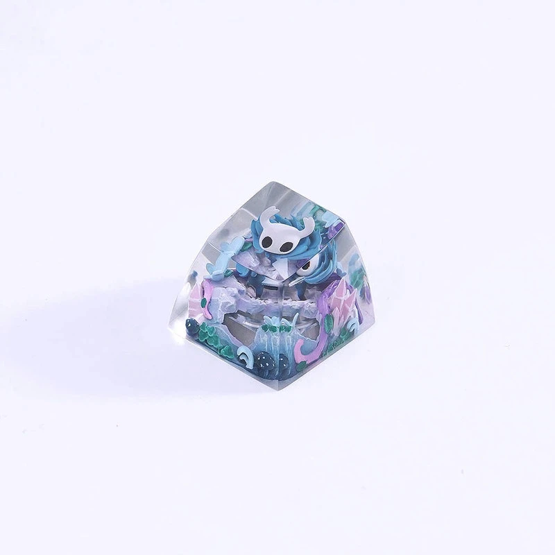 

Hollow Knight Personalized Transparent Keycaps Hand painted ESC Single Gift Creative Collection