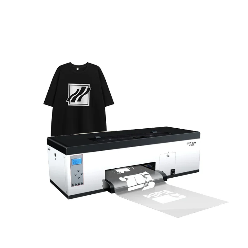 2024 جديد التسامي Dtf طابعة 30 مللي متر 33 مللي متر عرض آلة طباعة تي شيرت إلى فيلم طباعة أكثر بسلاسة سلسلة عالية الجودة