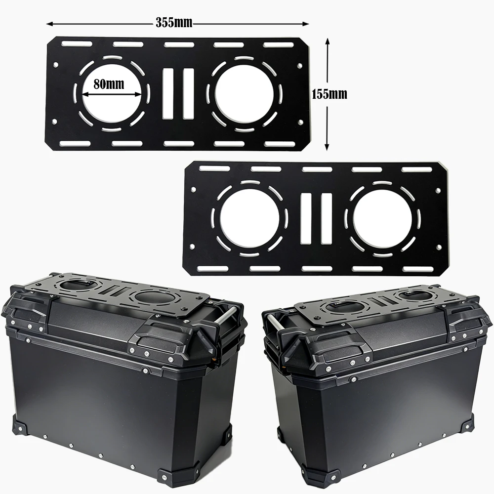 

Боковой кофр для мотоцикла 38 л с системой MOLLE, быстросъемный, из алюминиевого сплава, тактический, универсальный, модульный органайзер