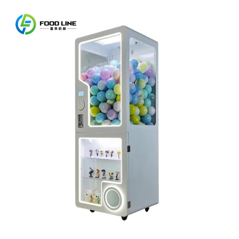 Customized Commercial Indoor Coin Operated Gachapon Machine Fashion Large Capsule Toy Vending Machine