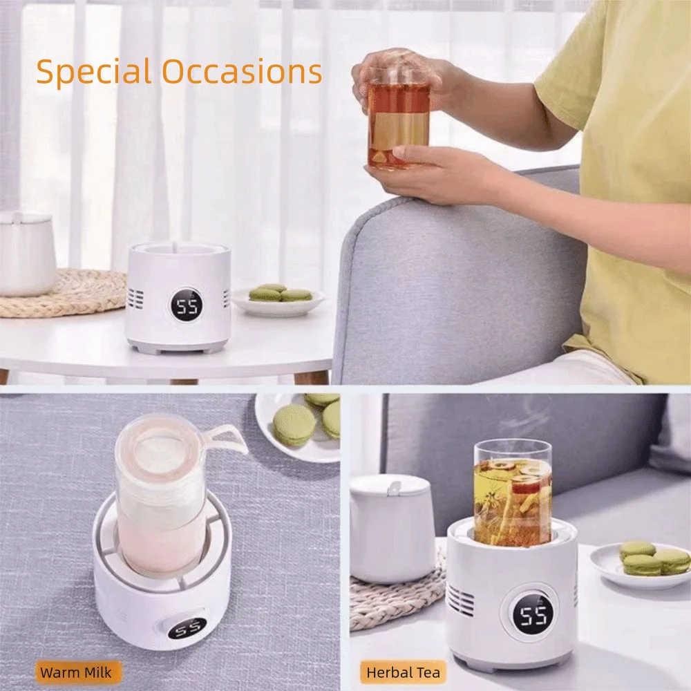 Fast Cooling 2 In 1 Drinks Cup USB Powered Portable Design Electric Drinks Cup Dual-purpose Constant Temperature