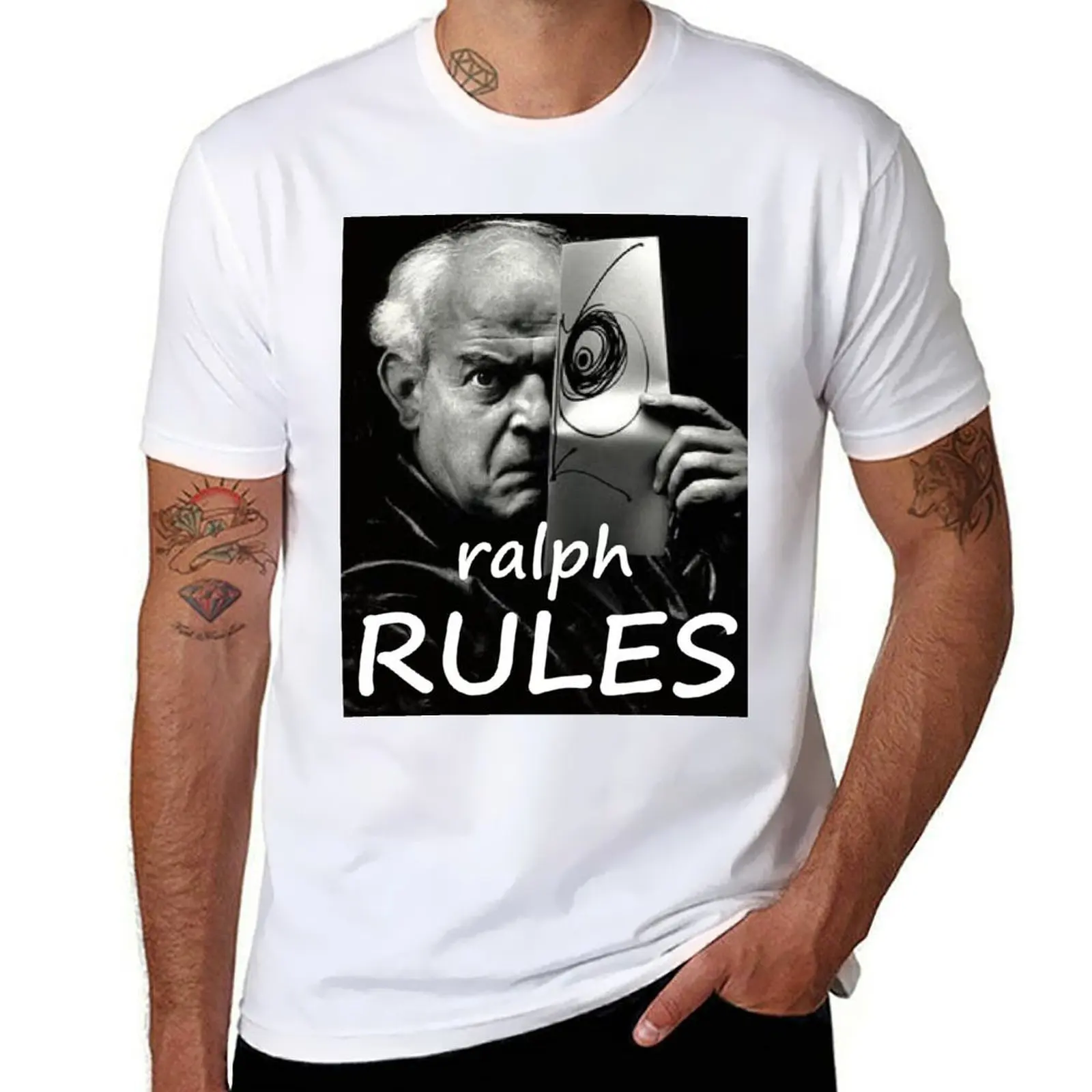 

Ralph RULES -Steadman the Champ T-Shirt t shirts for man graphic funny cotton t shirt pack T-Shirt