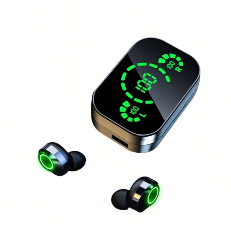 Wireless Earbuds Mini Earphone Bluetooth Headphones IPX7 Waterproof Bluetooth Headsets Light-Weight Earphones