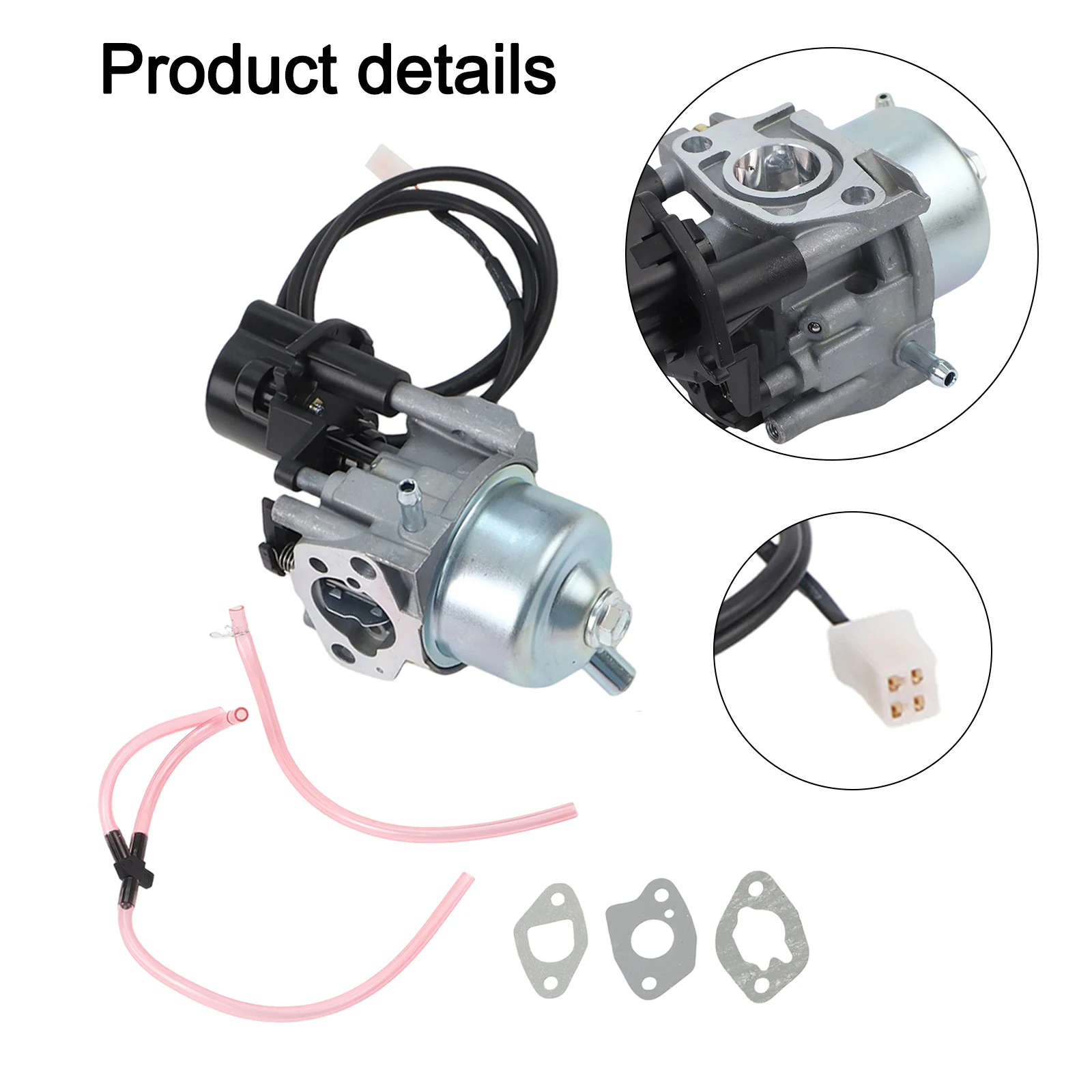 

Для карбюратора для Predator 3500 Вт, инверторный генератор, часть 63584, металлическая конструкция с 3 прокладками для надежной работы