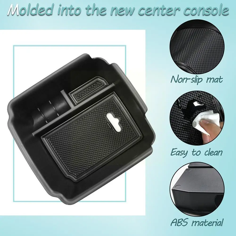 Car Armrest Storage Box Tray for VOLKSWAGEN VW Tiguan 2018-2022 2023 And Taos 2022 2023 Accessories