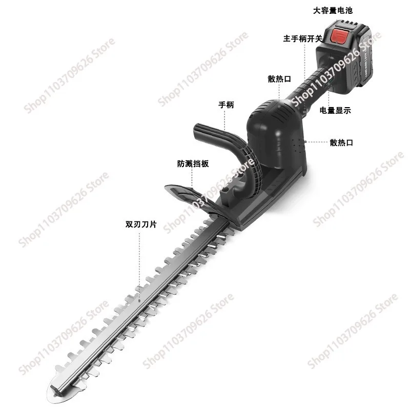 

Триммер Портативный бесщеточный электрический триммер для живой изгороди Бытовой ручной забор