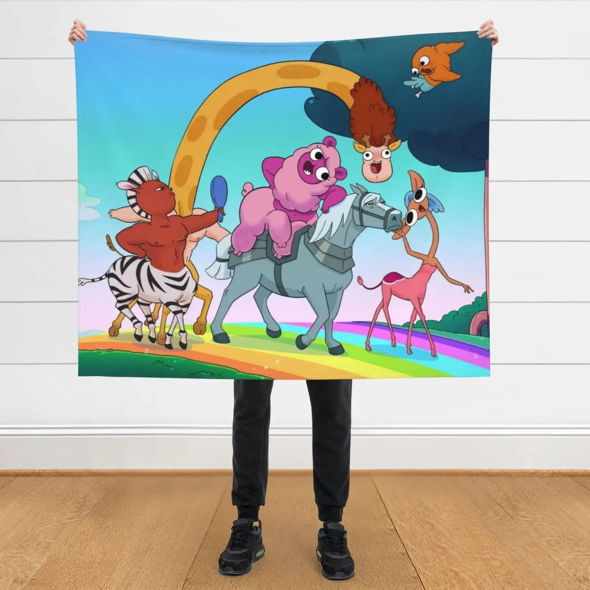 

Centaurworld (2021) Throw Blanket Camping Summer Beddings Furrys Blankets