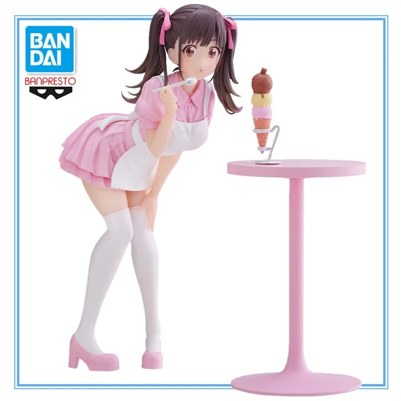 In stock Original Anime THE IDOLM@STER SHINY COLORS ESPRESTO-Sweetest pose-CHIYOKO SONODA Action Figure PVC Model Toys