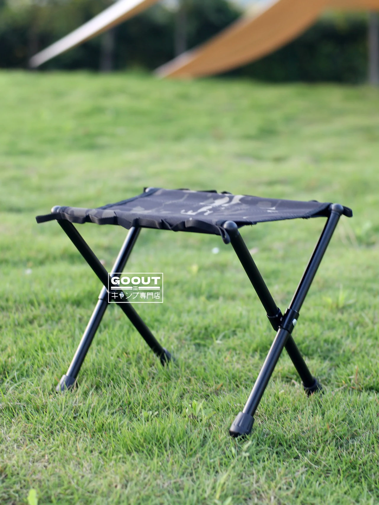 Outdoor lightweight trend camping blackened military style foldable casual tactical Maza stool