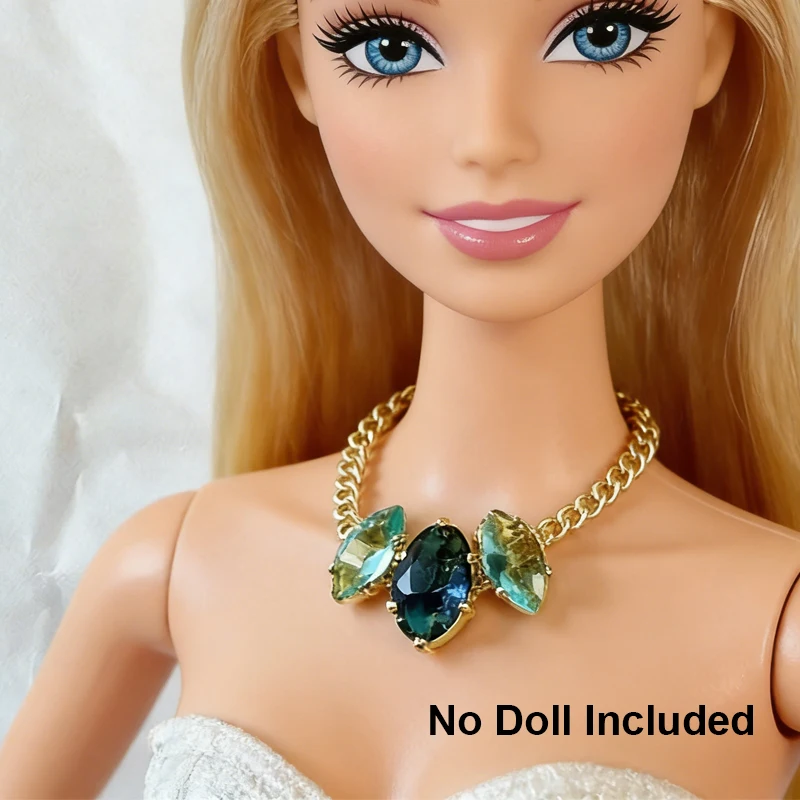 1/6 Bjd Doll Jewelry Set, Necklace Accessories, Mini Doll Alloy Jewelry, Cute and Delicate Doll Accessories, Small Accessories for Outfit Matching, Bjd Sd Doll Universal Jewelry, Light Luxury Style Necklace, Handmade Decorative Accessories, DIY Doll Decoration Items, Fashionable Outfit Accessories, Doll Photo Props, Exquisite Doll Jewelry Set, Handmade Doll Accessories, Versatile Doll Outfit Jewelry