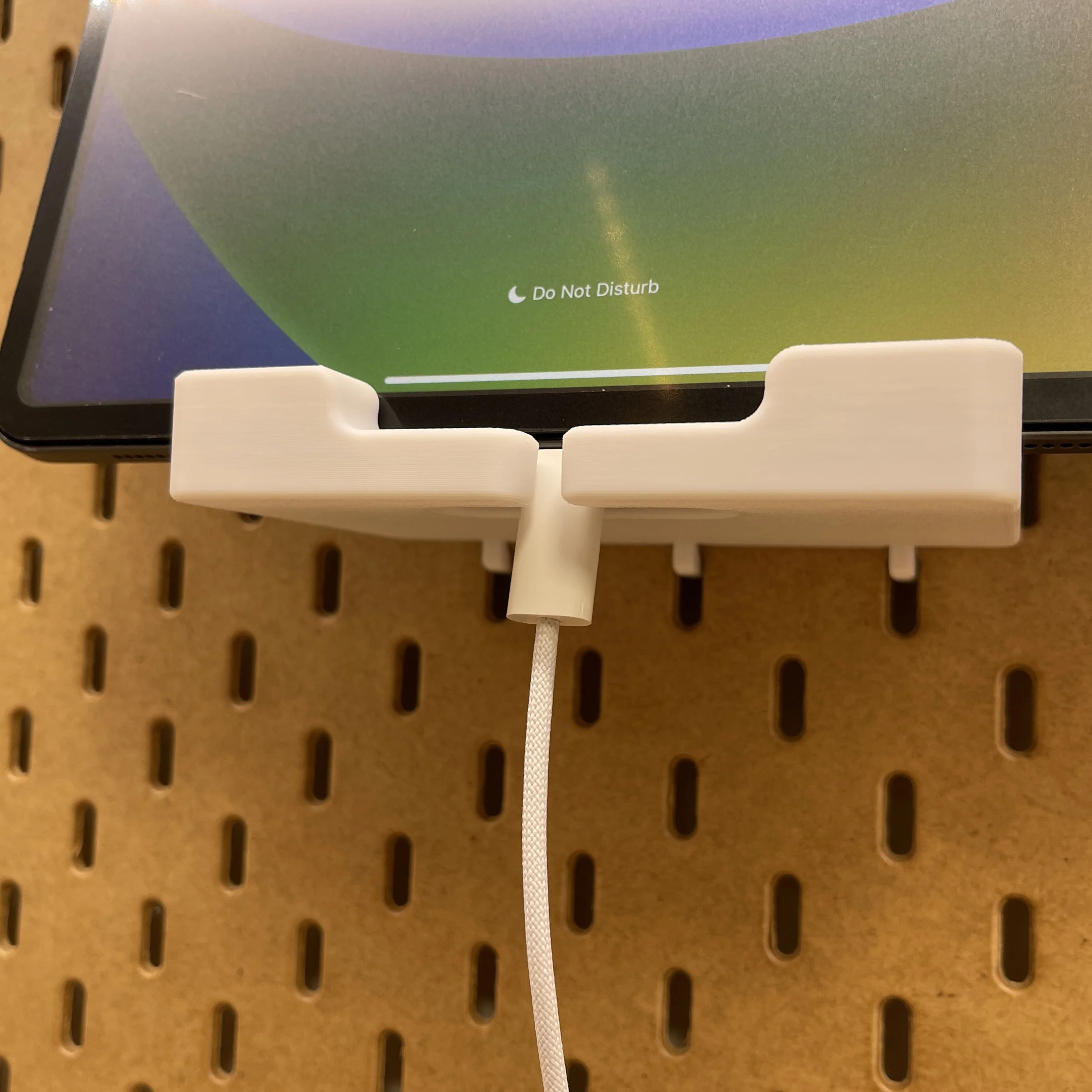 Placa de furos impra em 3D, furo redondo, furo quad, suporte para celular/tablet SKADIS Scordis, placa de furos D6B, ...