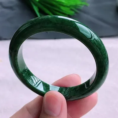 

zheru Jewelry Natural Burma Jade 54mm-62mm bracelet Exquisite Princess bracelet send girlfriend send mom