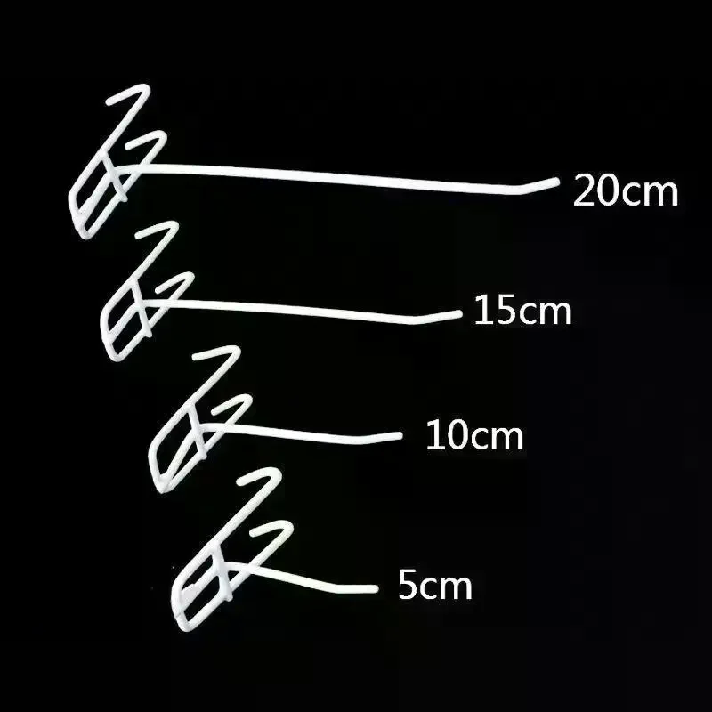 /PFU/Reusable Mesh Panel Hangers Storage Hook Removable Universal Net Panel Hooks Store Grid Wall Bracket Display Hooks 10Pcs