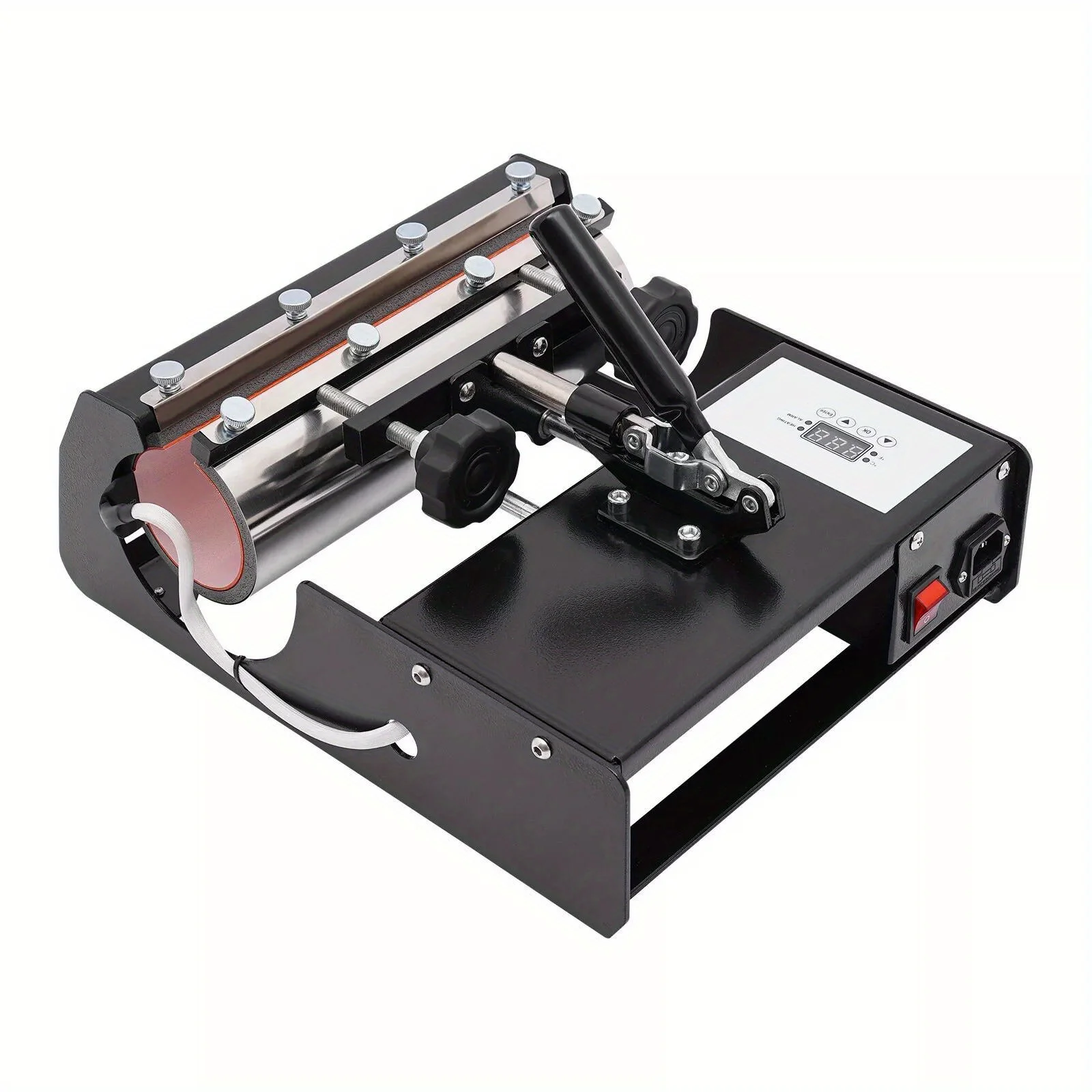 آلة ضغط بهلوان 30 أونصة - مكبس حراري 10 في 1 للأكواب المخصصة، تسخين سريع، التسامي الأسود المثالي، الحرف اليدوية، الهدايا