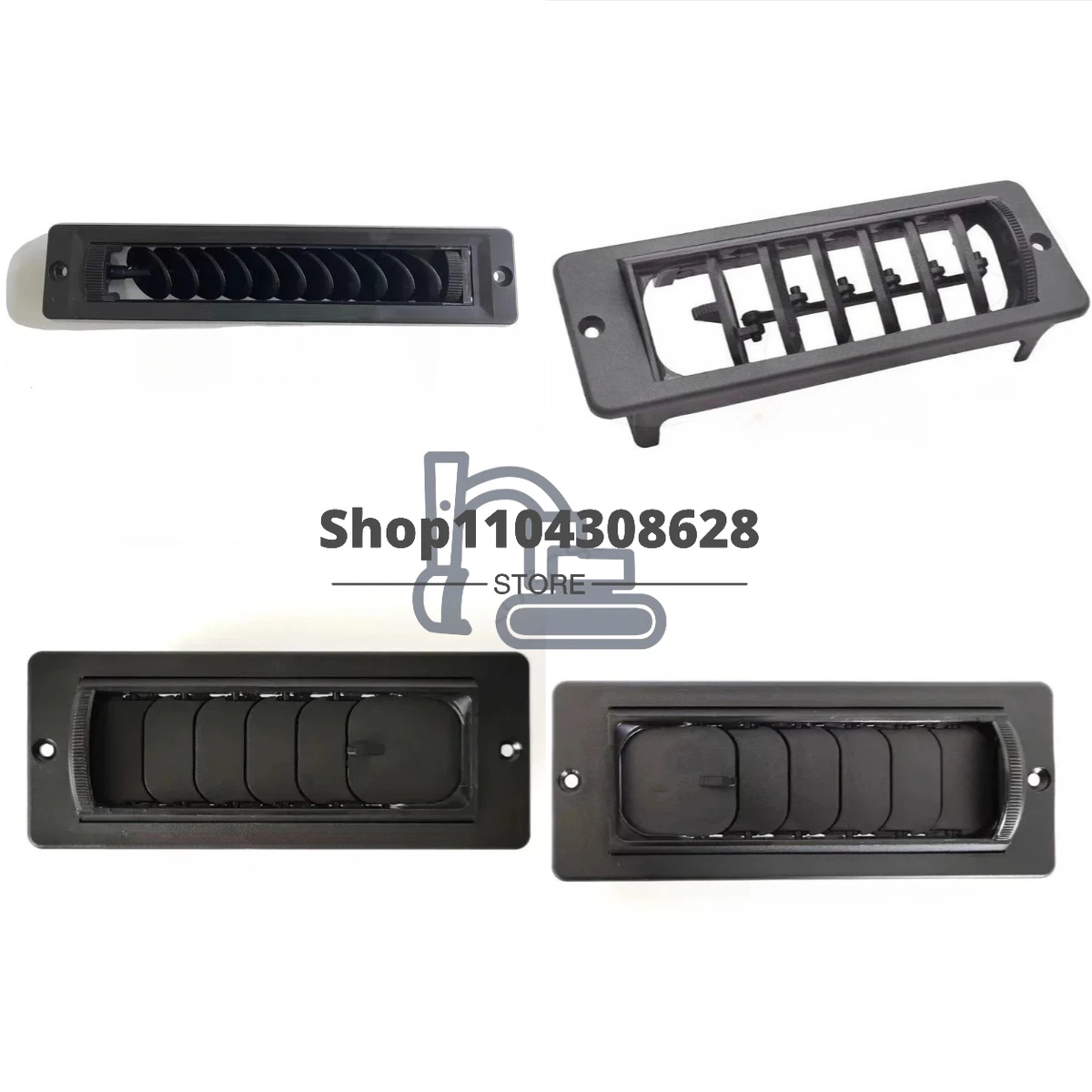 151-5715 LOUVER VENT  65E 75E 85E 95E 416D 420D 424D 428D 430D 432D 438D 442D 446D 725 730 735 735 OEM 740 D250E D6R