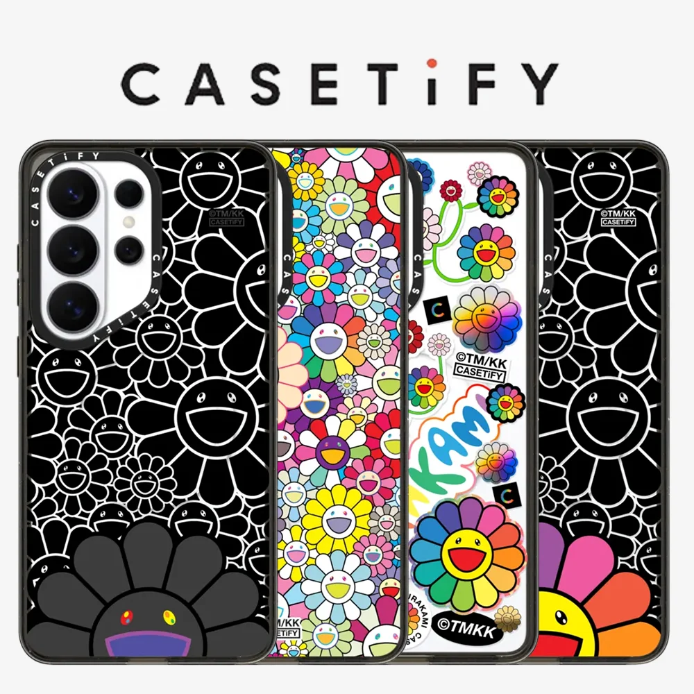 CASETiFY x Takashi Murakami FULL BLOOM Series Magnetic Drop-proof Case for Samsung Galaxy S23 S24 S25 S26+ Ultra Plus