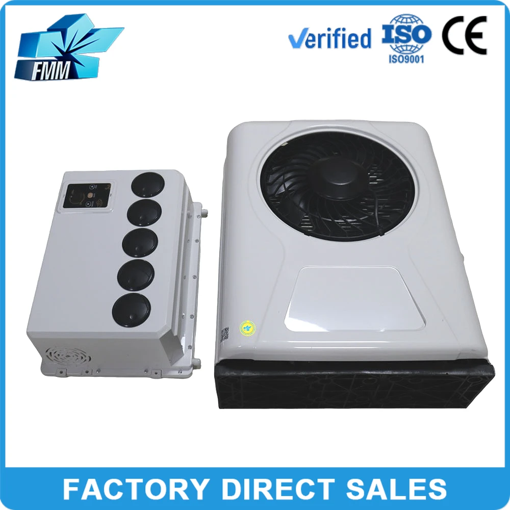 

FMM 24V Multipurpose Electric Car AC Air Conditioner Automotive Split Parking With Compresser and Gas