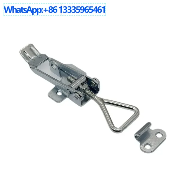 

10PCS adjustable trailer door buckle plate buckle box buckle RV accessories trailer latch safety pin modification