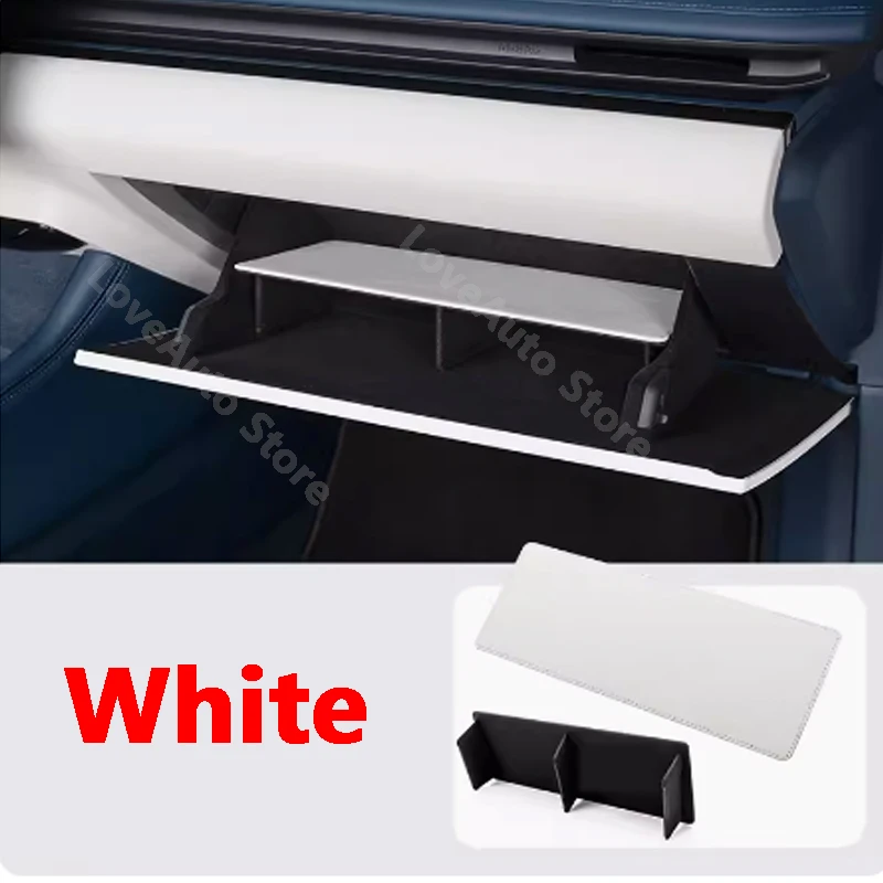 

For ZEEKR 007 2024 Car Central Control Co-pilot Storage Box Layered Partition Multifunctional Under Storage Box Accessories