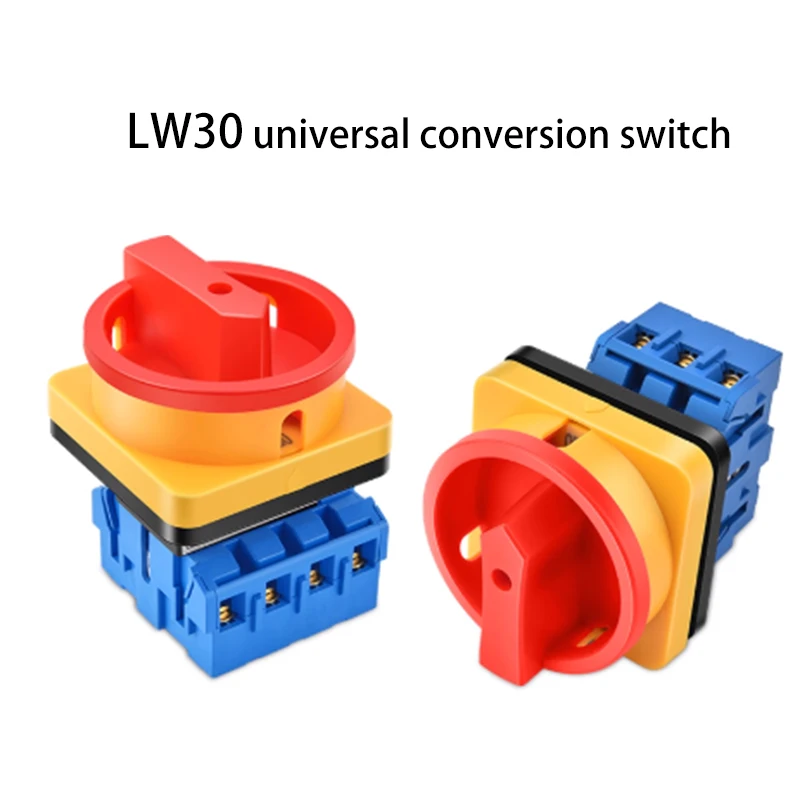 Universal Transfer Switch LW30 25A 32A 63A 3P 4P Load Power Cut-off Main Control Rotation SFD11-32 Load Circuit Breaker