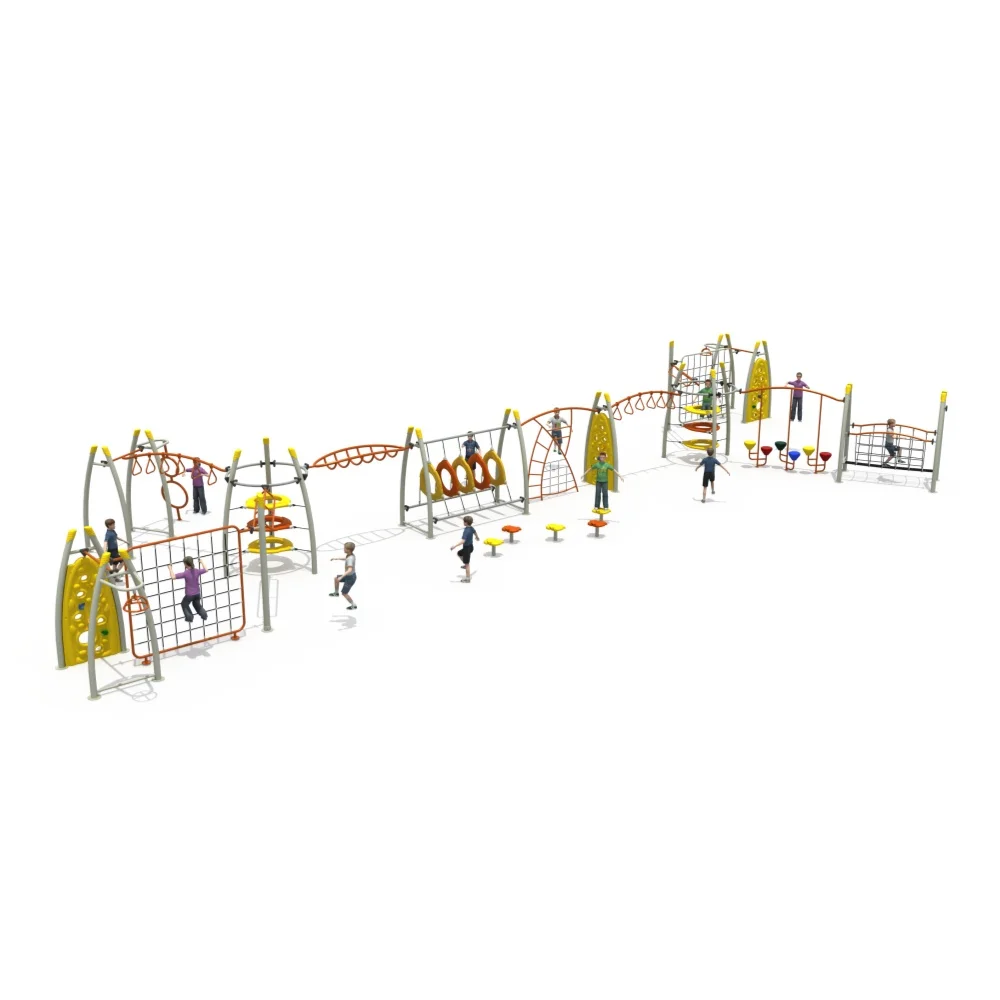 Factory Price Kids Playground Net Climbing Net Play Equipment Rope Course Toddlers Play Center Playground For Park