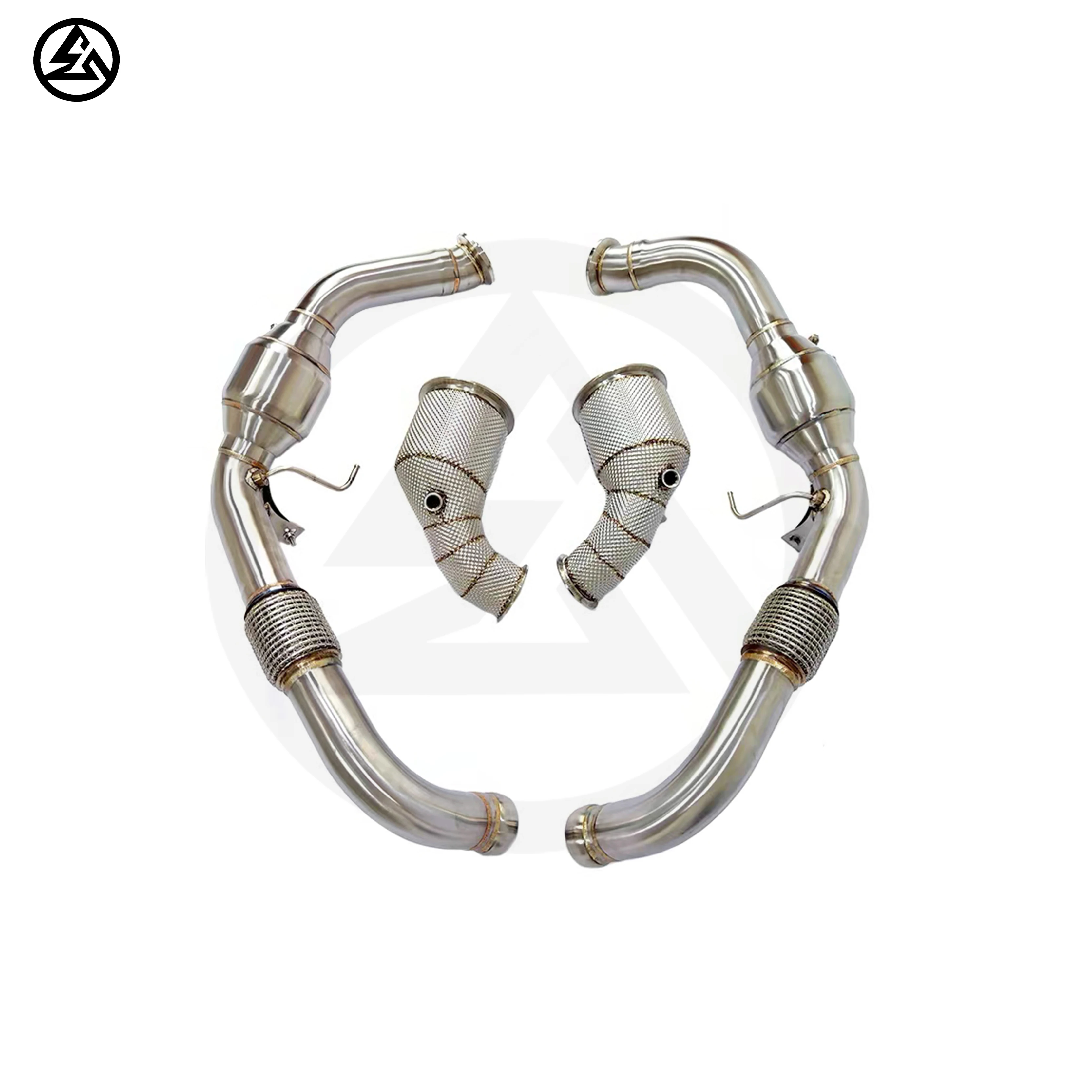 Factory Price CSZ No Check Engine Light Front Pipe Catted Downpipe For Porsche Panamera 971 2.9TT 2019-2024 Downpipe Front Pipe