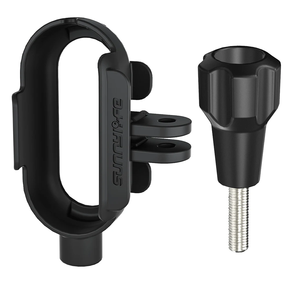 Achieve Steady and Stable Mounting with Collapsible Double Ear Design for Insta360 For GO 3 Adaptor Extension Bracket