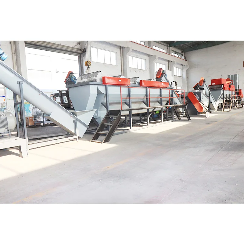 High Out put Waste PE/PP/PVC Recycling Machine/Automatic Pet Flakes Washing Production Line