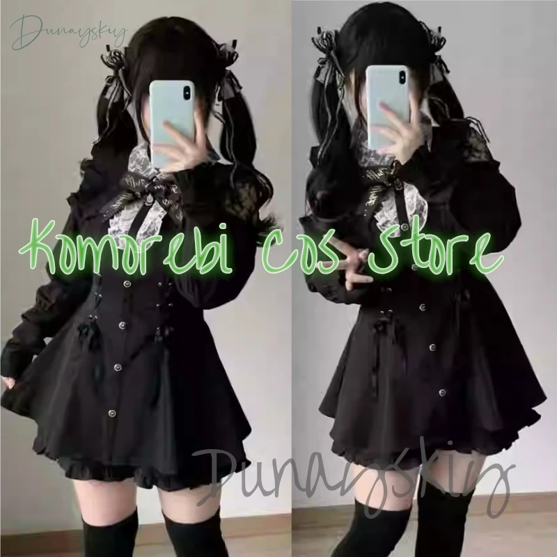 

Японский Jirai Kei с бантом и шортами, комплект в готическом стиле Y2k со стразами, женские кружевные рубашки с открытыми плечами, тонкие рубашки, платья, наряды Лолиты