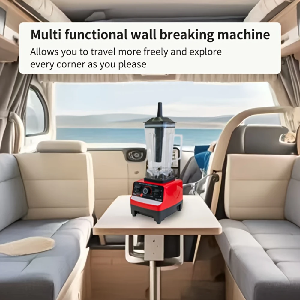 

Multifunctional Blender with Wall Breaker, 110V-130V Plug, PP , Ice Crusher, RV Kitchen