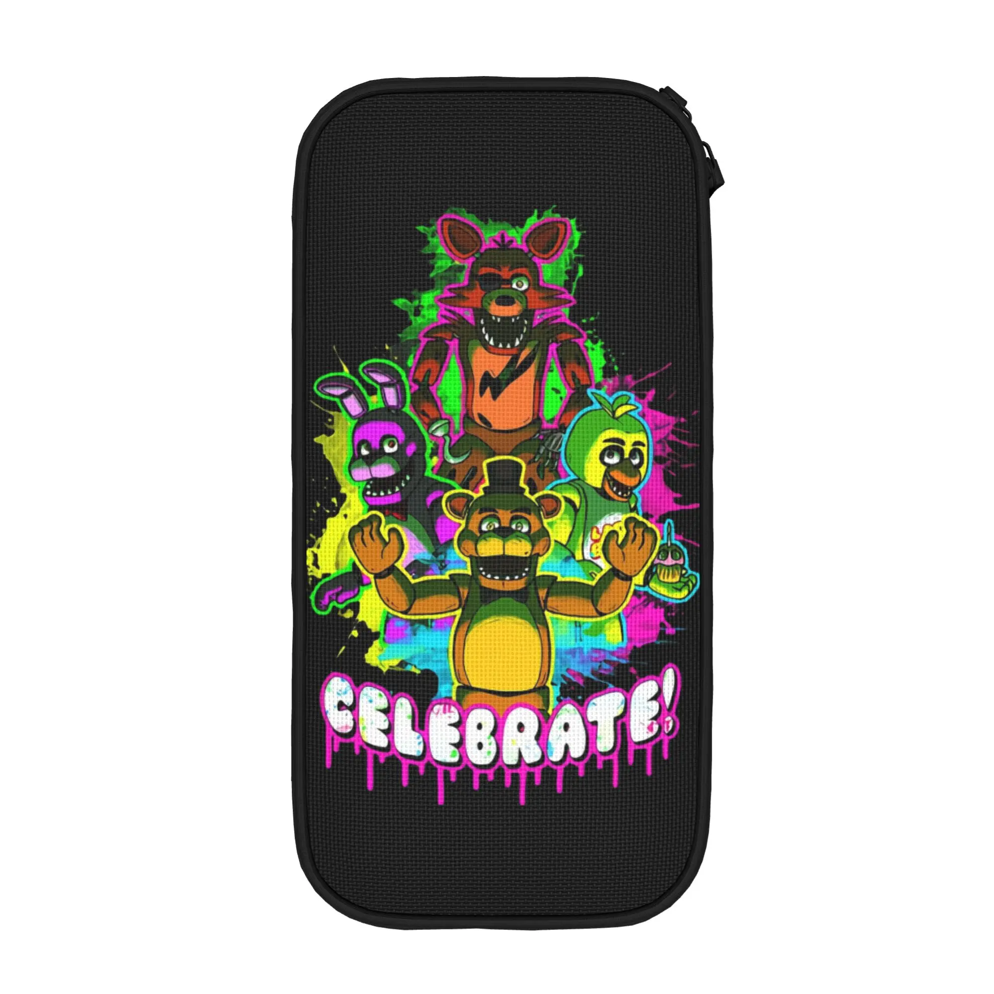 

Милый пенал FNAF At Freddy's, пенал-косметичка, держатель для ручек для девочек и мальчиков, вместительная сумка, офисный подарок, канцелярские принадлежности