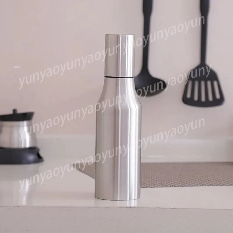 Stainless Steel Vinegar Oil 500/750/1000ml Olive Dispenser Bottle Pot Leakproof Kitchen Healthy Gravy Boat WY5 V8D4M7