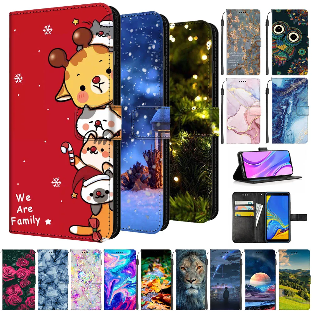 Phone Cases Moto G 2025 - Custodia in pelle natalizia per Motorola