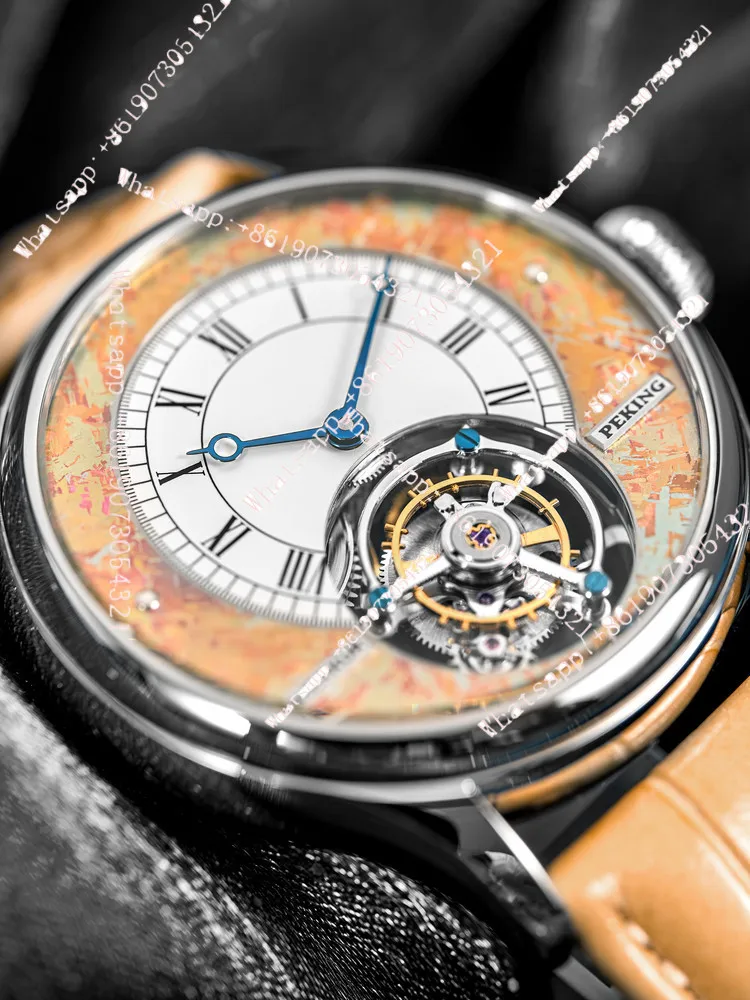 

Fanzhi 42mm formal light luxury business tourbillon manual mechanical watch men