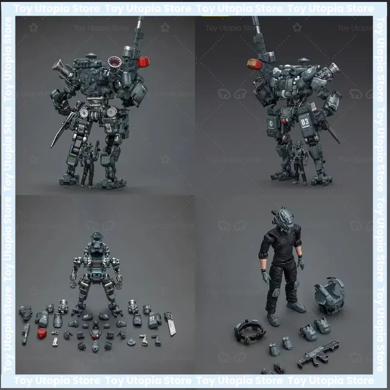 В наличии: Фигурка JOYTOY Dark Source, масштаб 1/18, God of War 86-II 03, высокомобильный штурмовой робот, подвижная модель