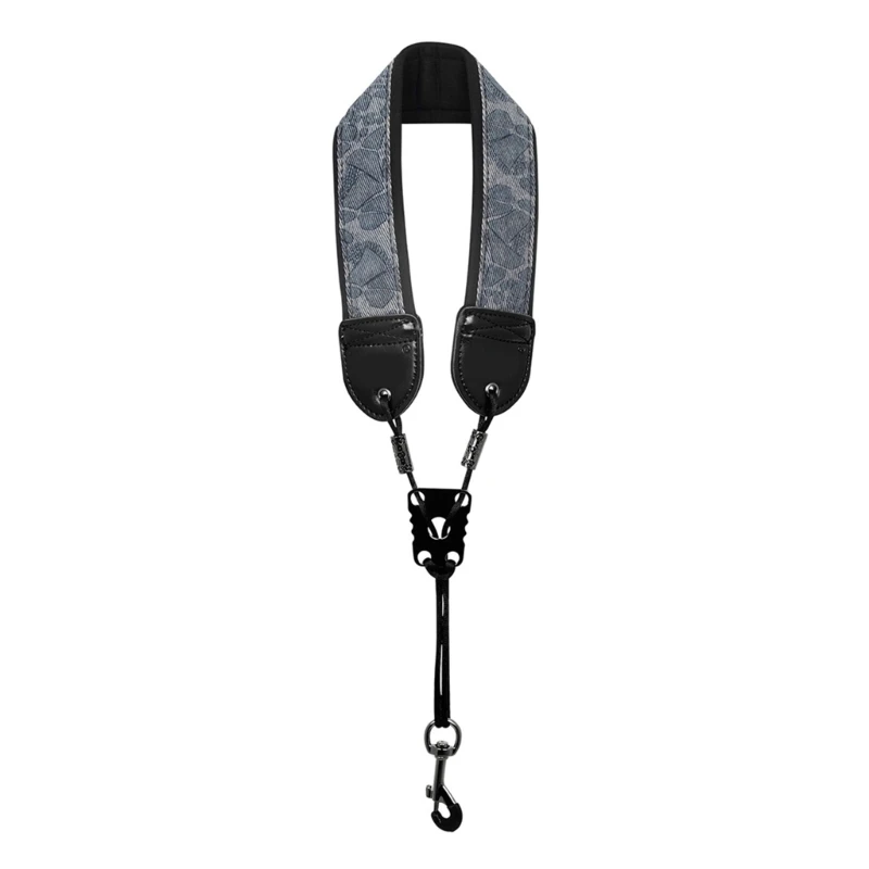 Saxophone Belt Padded Saxophone Adjusted Neck Strap with Hook for Alto Tenors Saxophone Baritone Music Instrument