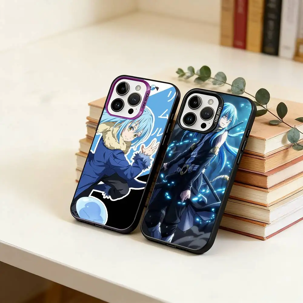 Tensei Rimuru Tempest  Phone Case For iPhone 17,16,15,14,13,12,11 Plus,Pro Max,XS,Colorful Silver Black Cover