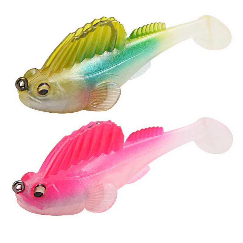 T-Tail Soft Fishing Bait 6cm 8g Lures