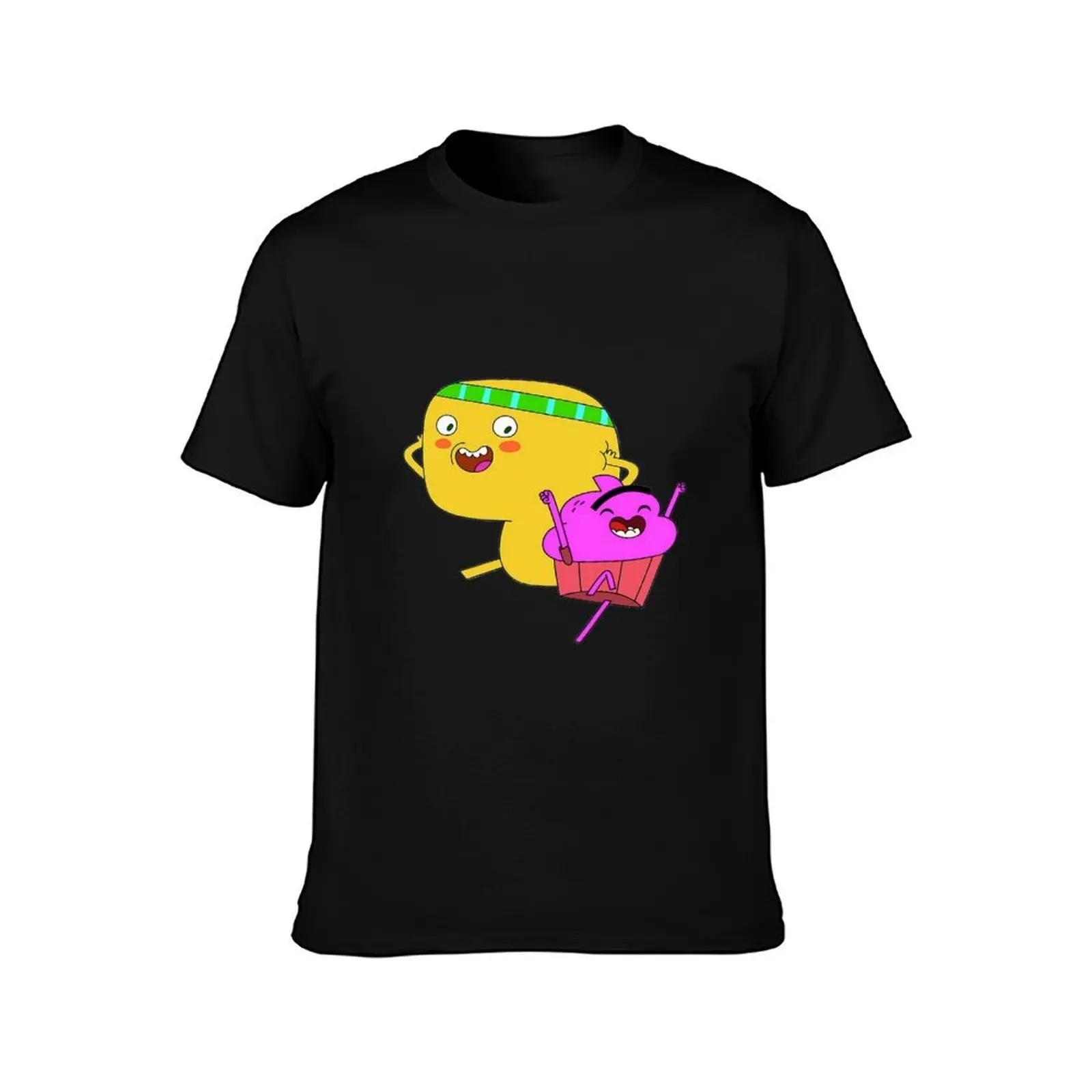 Cupcake And Dino - General Services T-Shirt Summer Casual Cotton Tee Oversized Streetwear Tops Vintage Graphic Print