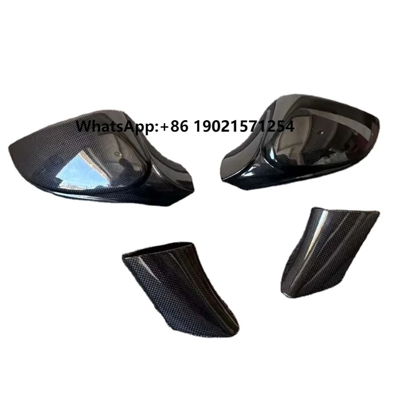 

FOR Ferrari 488 Carbon Fiber Rearview Mirror Cover Modification and Upgrade Dry Carbon Fiber Auto Parts Body Kit