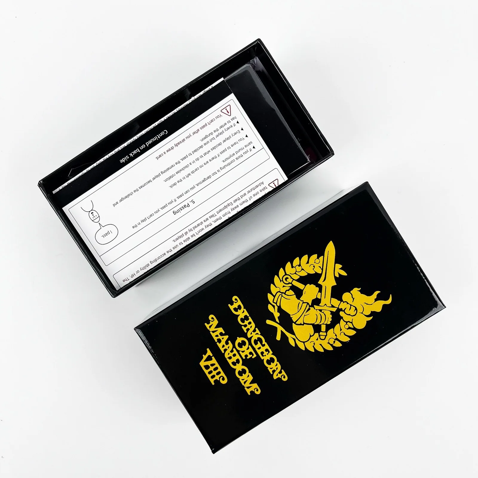 DUNGEON OF MANDOM VIII Chinees en Engels Vrije tijd verzamelen van bordspellen