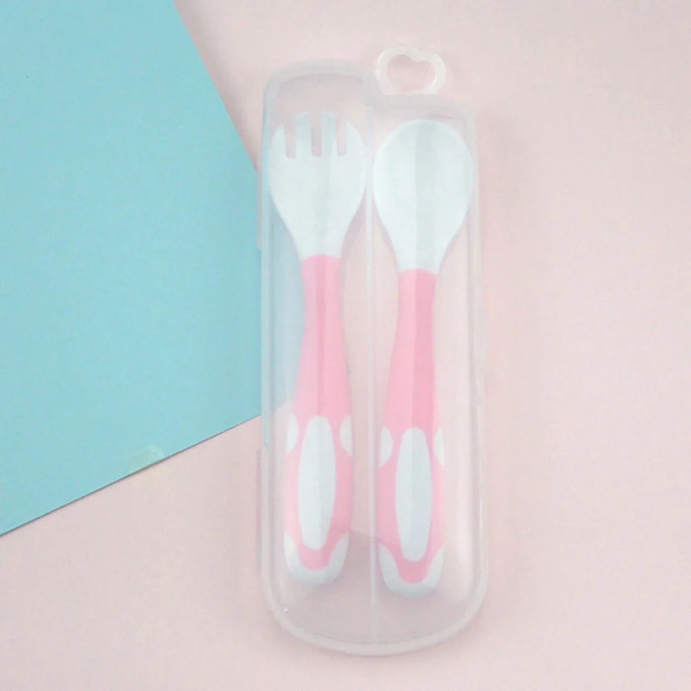 

3 компл., набор детских ложек и вилок, посуда для кормления, безопасный полипропиленовый материал, кипячение, очищаемый для кормления малышей, инструменты для практики