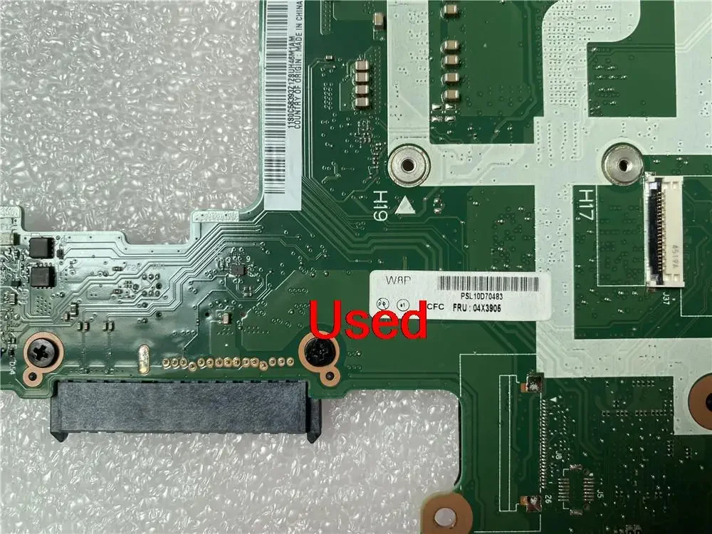 Used For Lenovo ThinkPad T440s Laptop Motherboard CPU I5-4300 UMA FRU 04X3905 04X3903