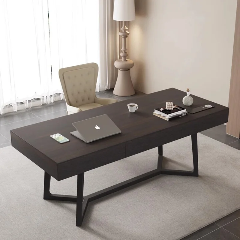 Italian Nordic Office Desk Storage Executive Nordic Coffee Study Table Modern Luxury Escritorios De Oficina Office Furniture