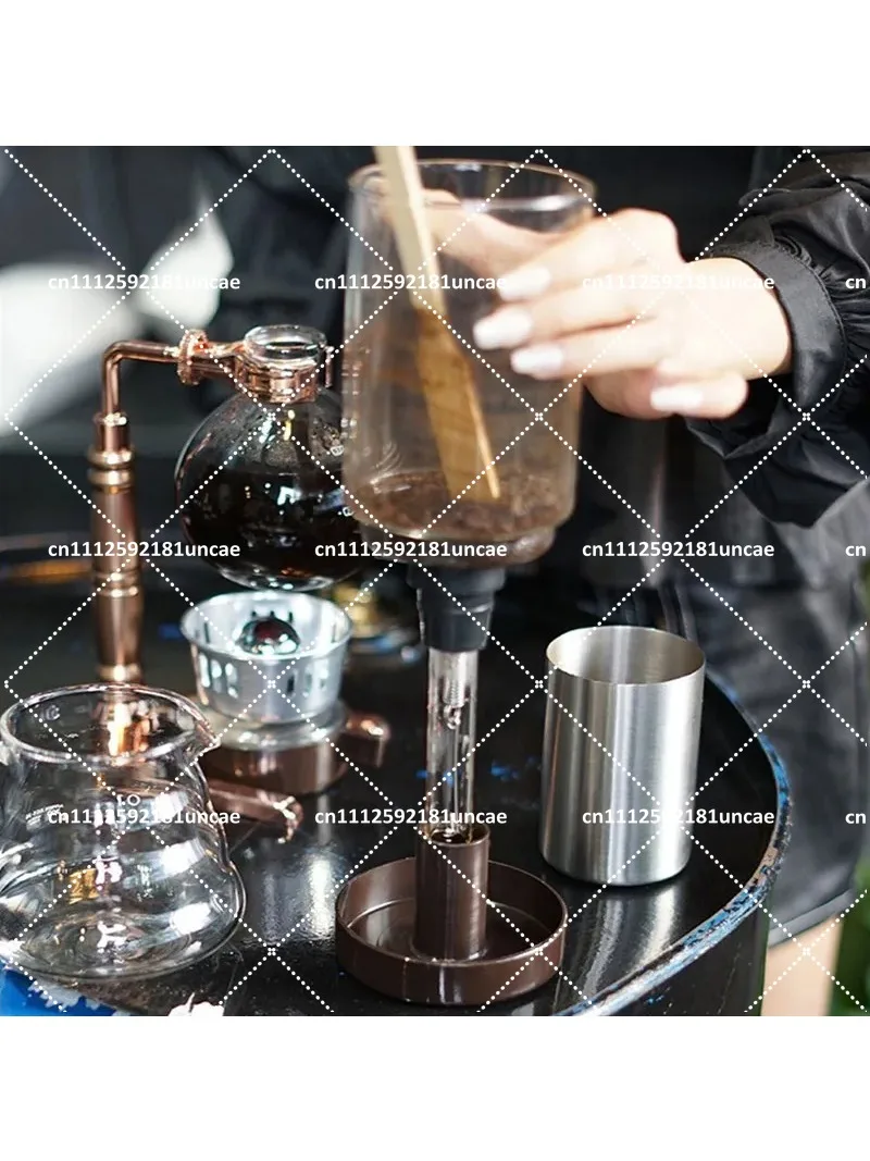 Siphon Coffee Maker Vacuum Pot Glass Coffeemaker for Tea & Coffee