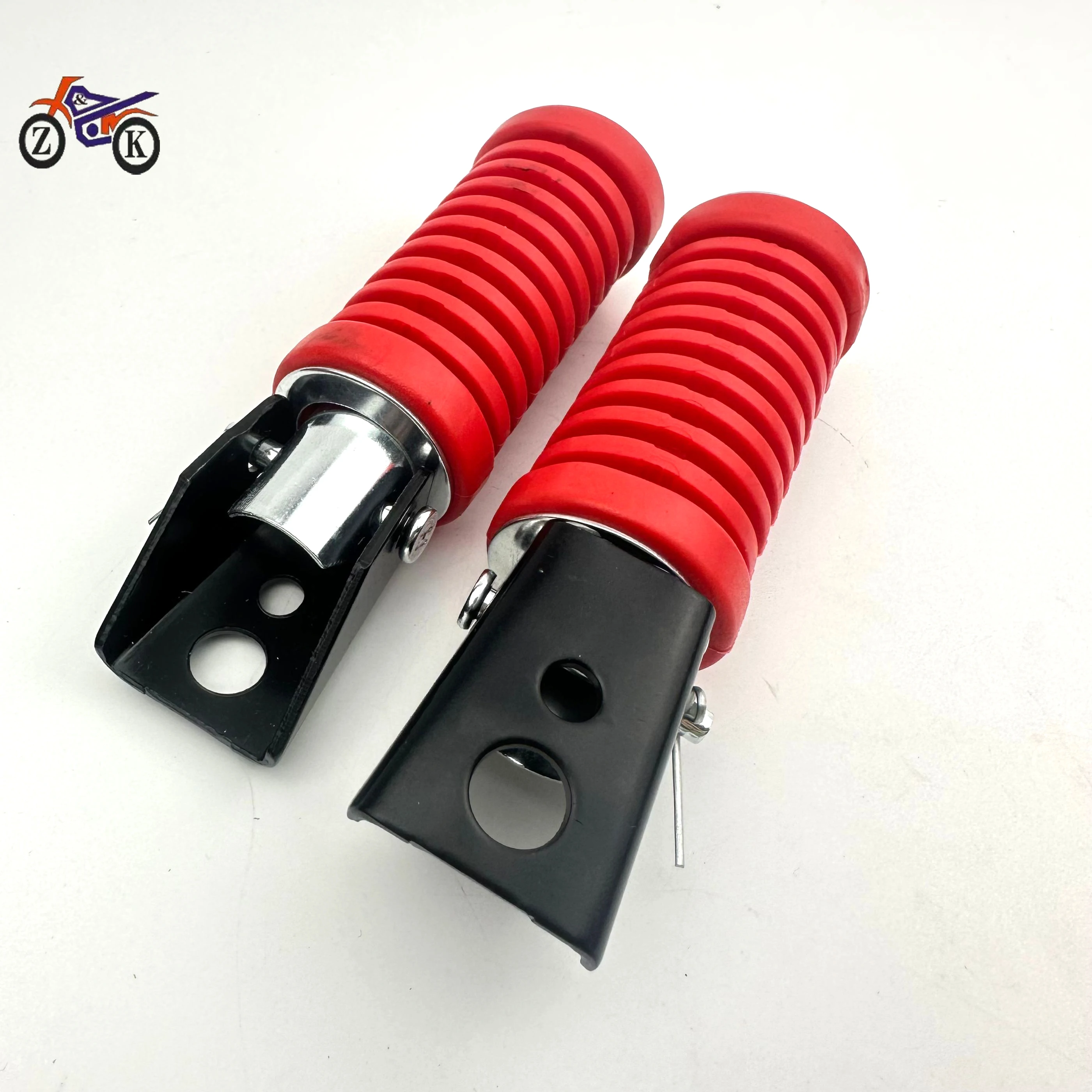 مسند قدم خلفي للدراجة النارية لسوزوكي Gn125 ، مساند أقدام للدراجة النارية ، مساند أقدام ، قطع غيار دواسات ، 2 من من 42 #4